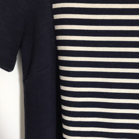 J Crew navy cotton striped dress - Picture 5 of 6